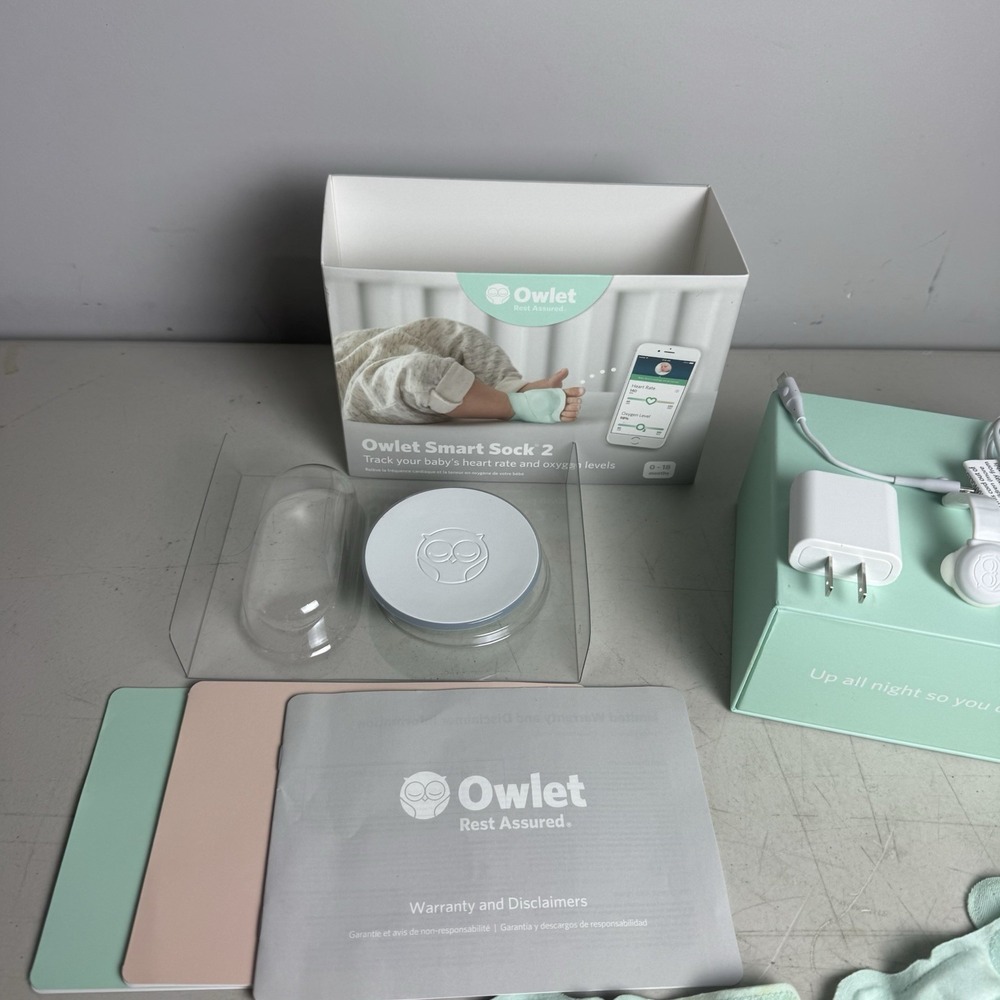 Owlet Smart Sock 2 Baby Heart Rate and Oxygen Monitor 0-18 months (Check Desc.) - Picture 8 of 8